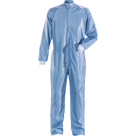 Cleanroom Coverall, ISO Class 3, Blue, Small