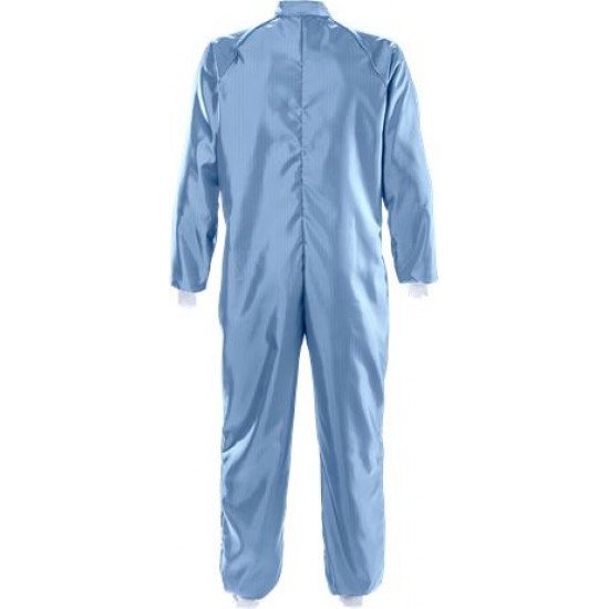 Blue Cleanroom Coverall, ISO Class 3