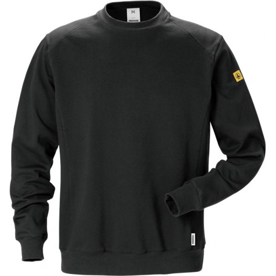 ESD, Sweatshirt, 7080 XPM, Black - 5XL