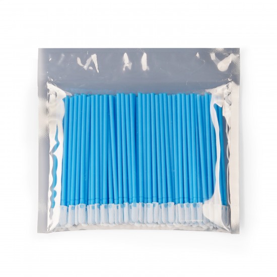 Polyester Foam Swab, ISO 3+, 100 pcs/bag