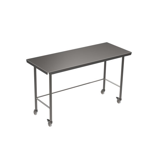 HYGIENOX Mobile Table with Rear Rail