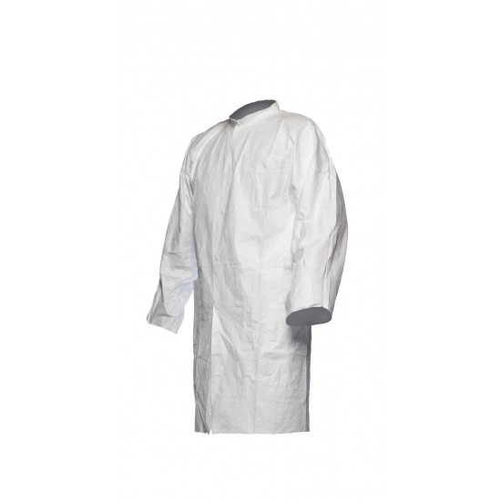 Tyvek® 500 Labcoat with press studs/pockets