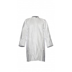 Tyvek 500 Labcoat with press studs, Size Medium